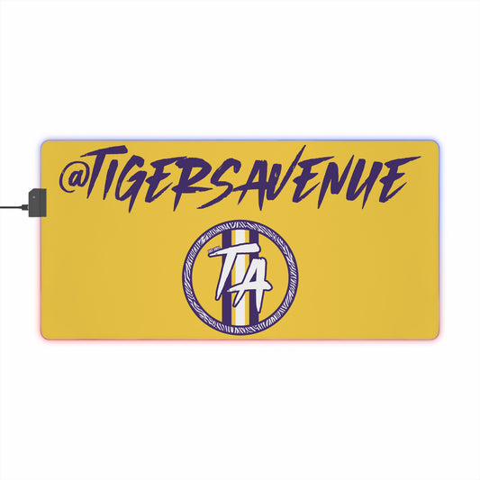 Yellow Gaming Mouse Pad