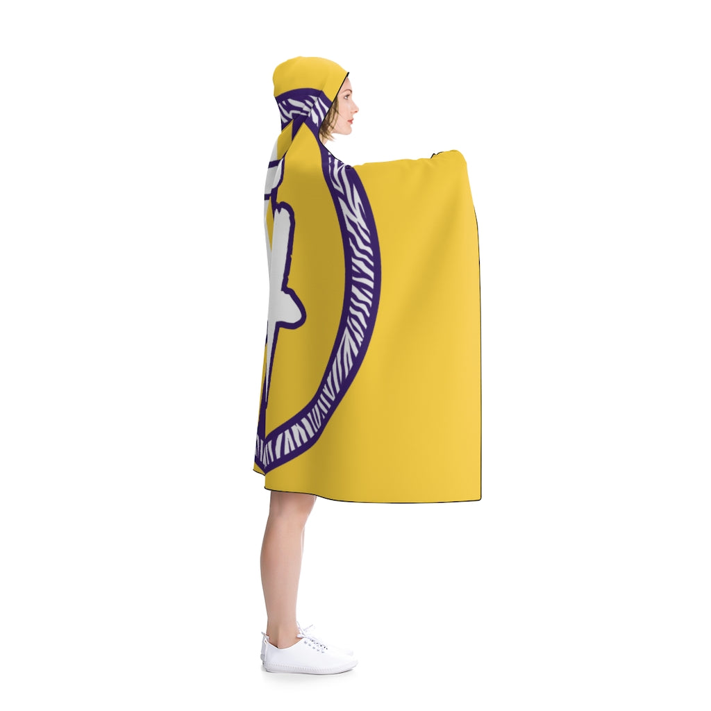 Yellow Hooded Blanket