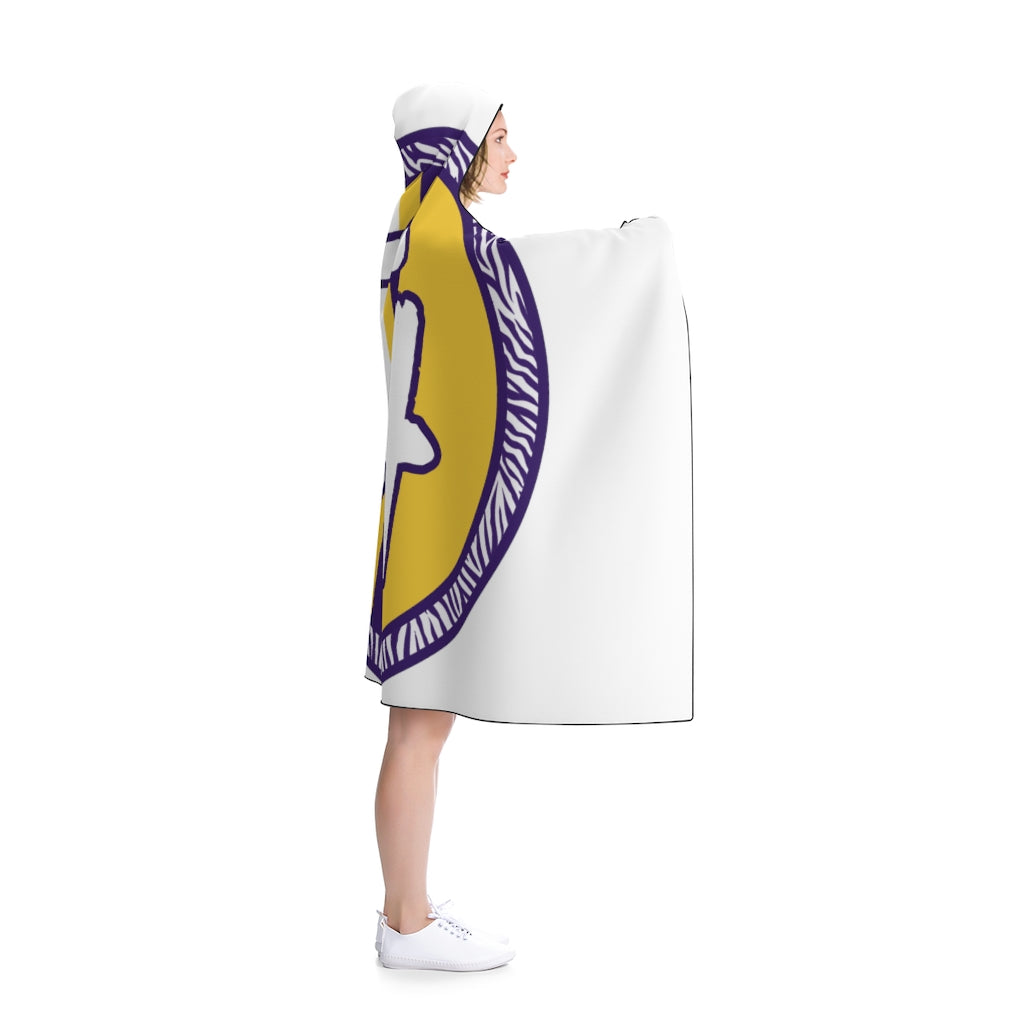 White Hooded Blanket