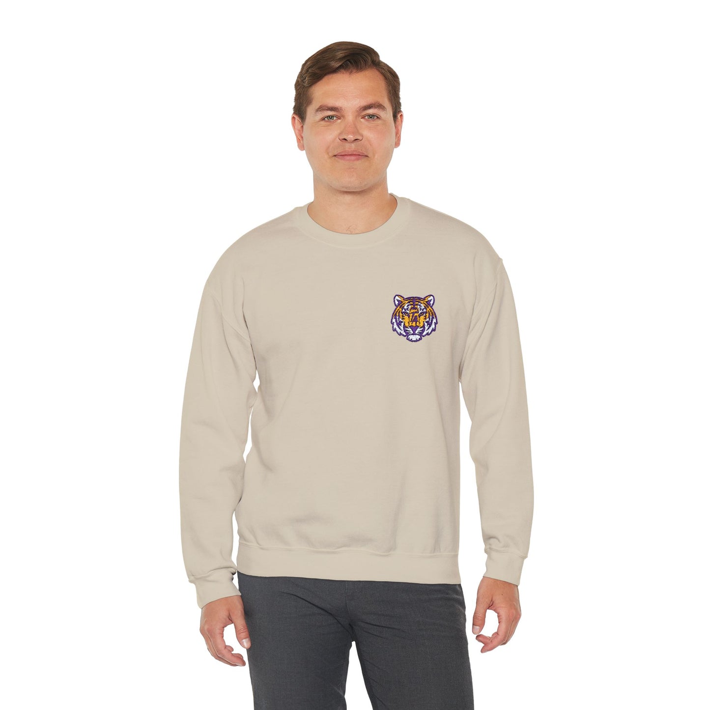 Tiger Head Crewneck Sweatshirts