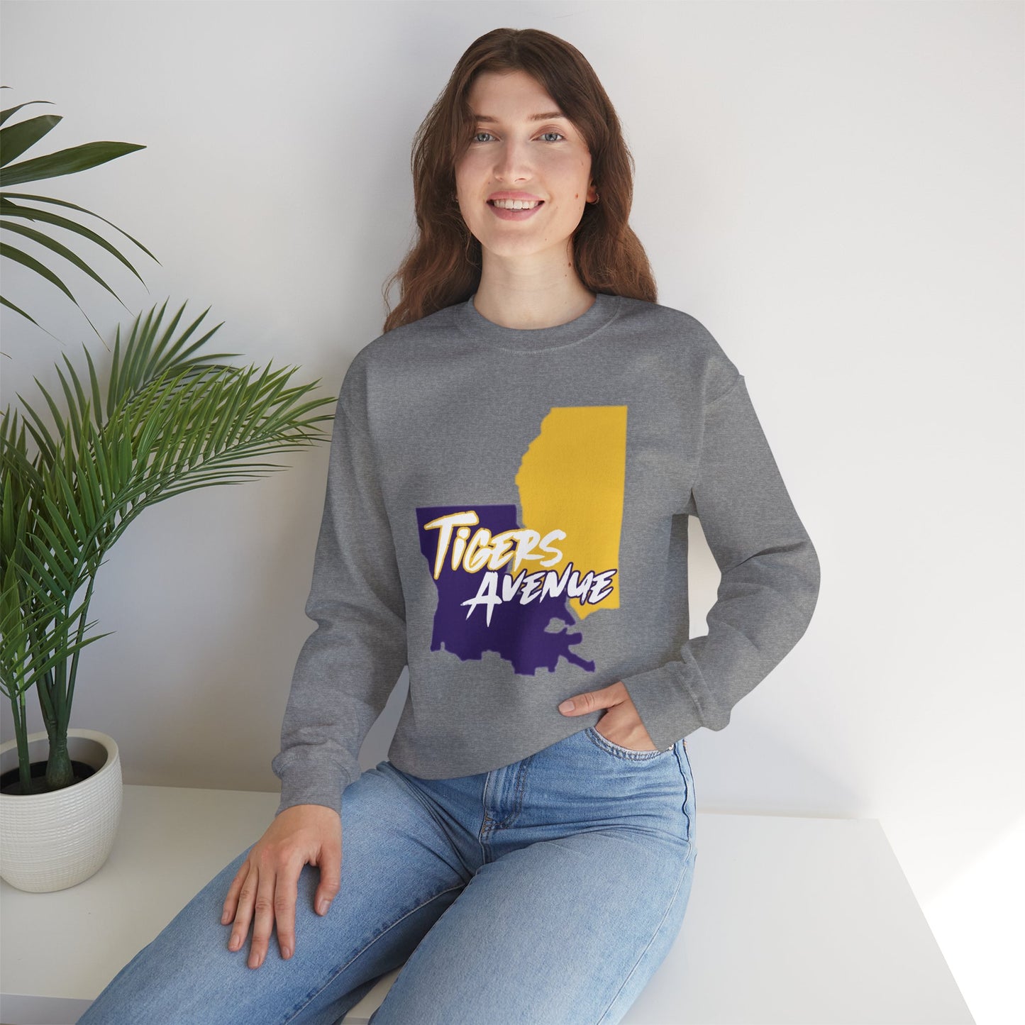 Statelines Crewneck Sweatshirts