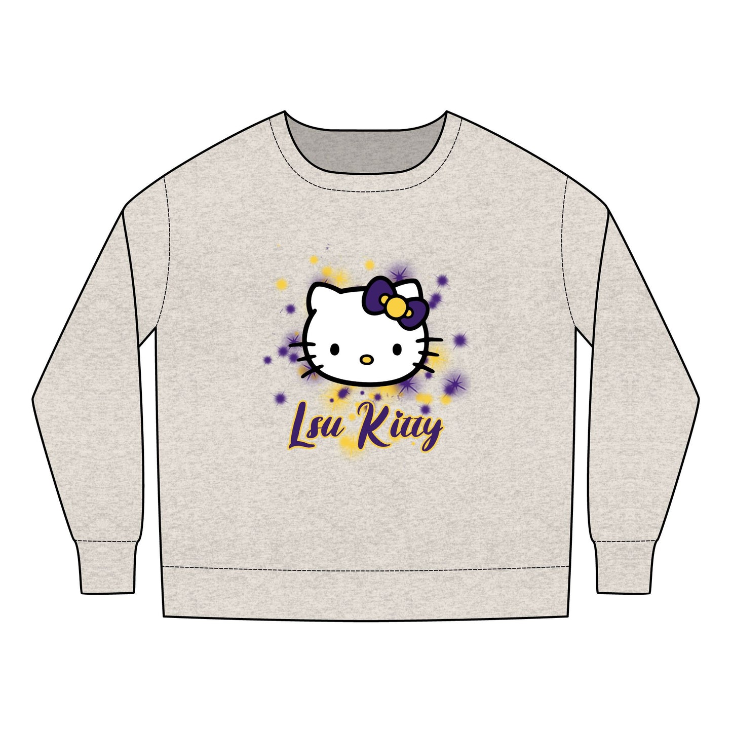 LSU Kitty Toddler Sweatshirts