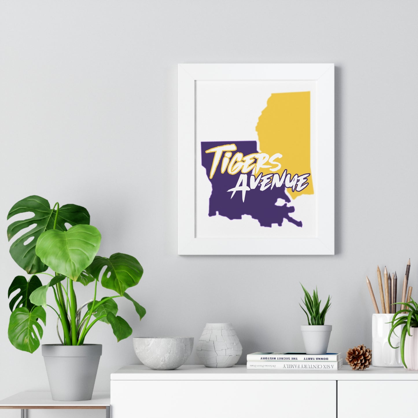 Statelines Framed Posters