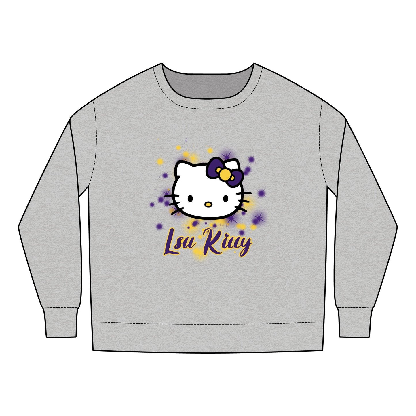LSU Kitty Toddler Sweatshirts