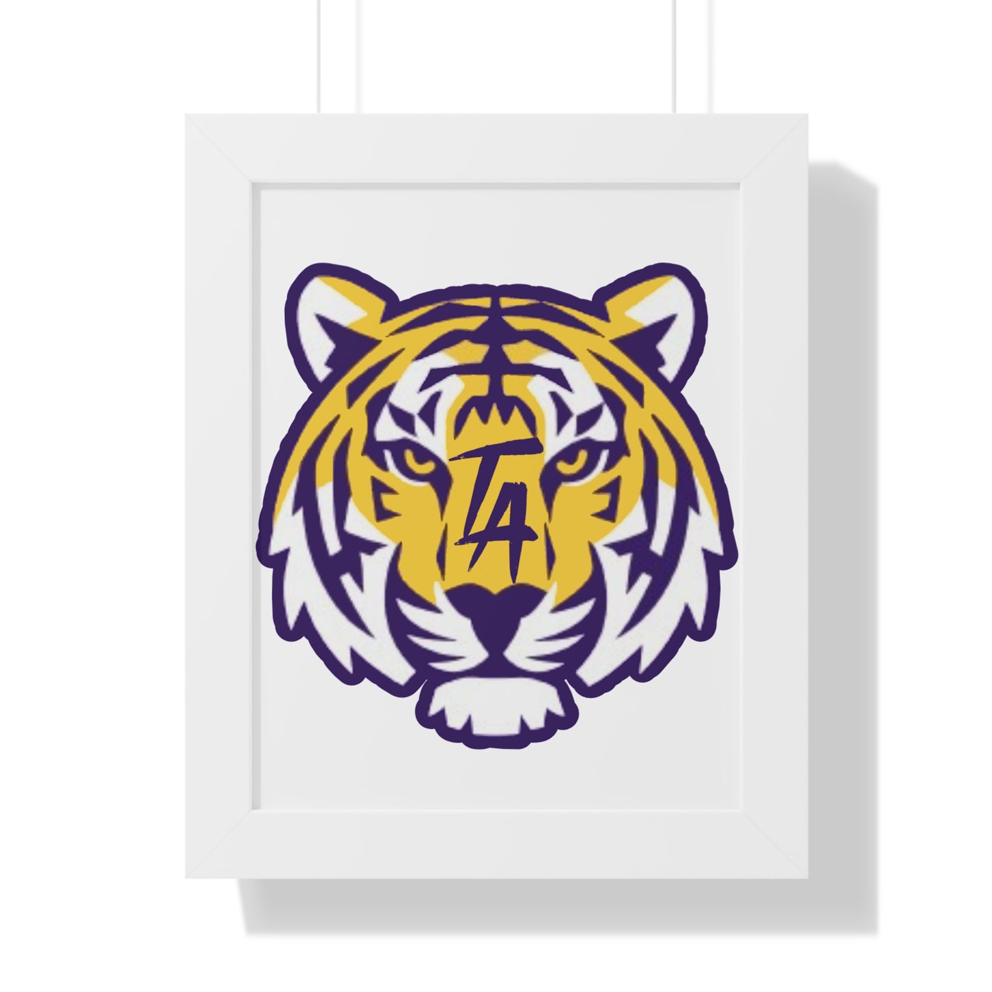 Tiger Head Framed Posters