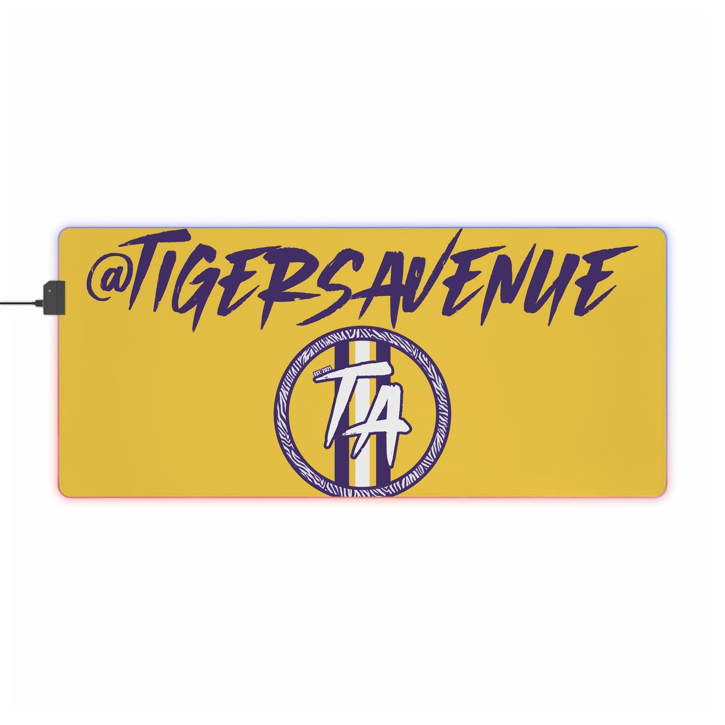 Yellow Gaming Mouse Pad