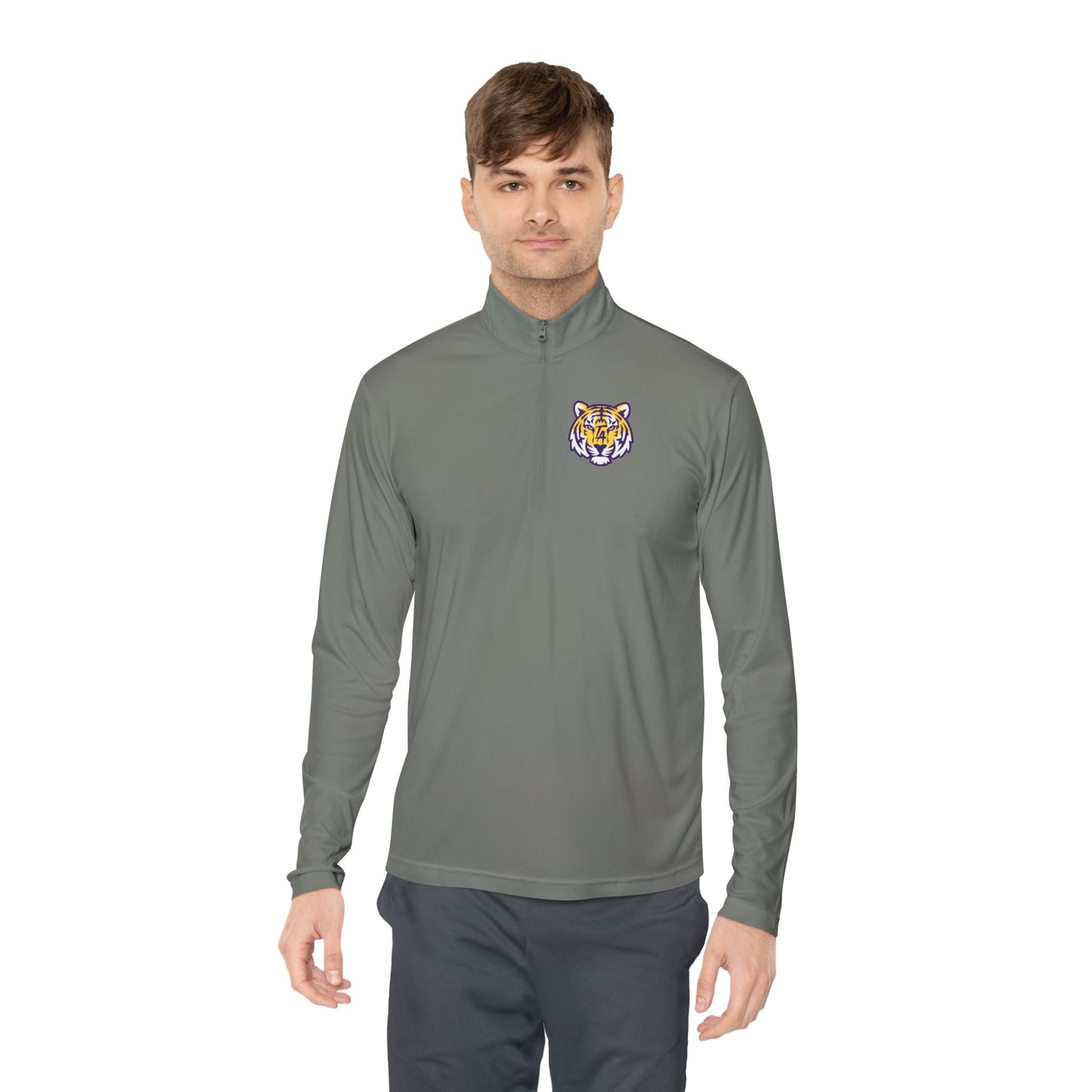 Tiger Head Quarter-Zip Pullovers