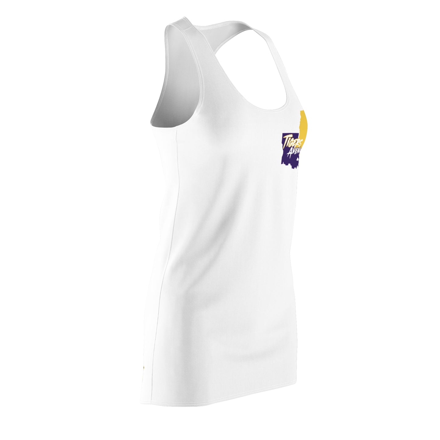 Statelines White  Women's Racerback Dress