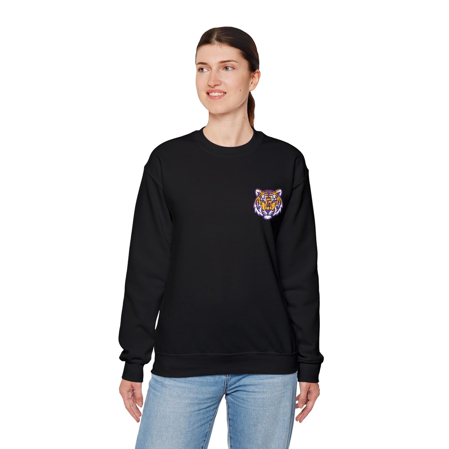Tiger Head Crewneck Sweatshirts