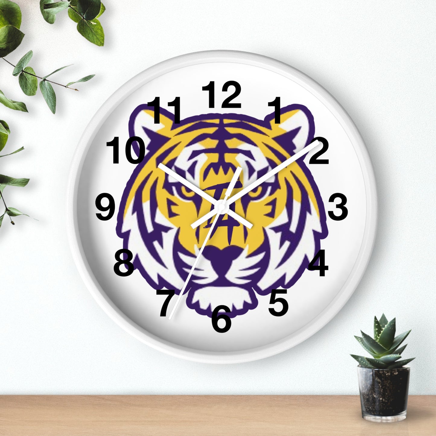 Tiger Head Wall Clocks
