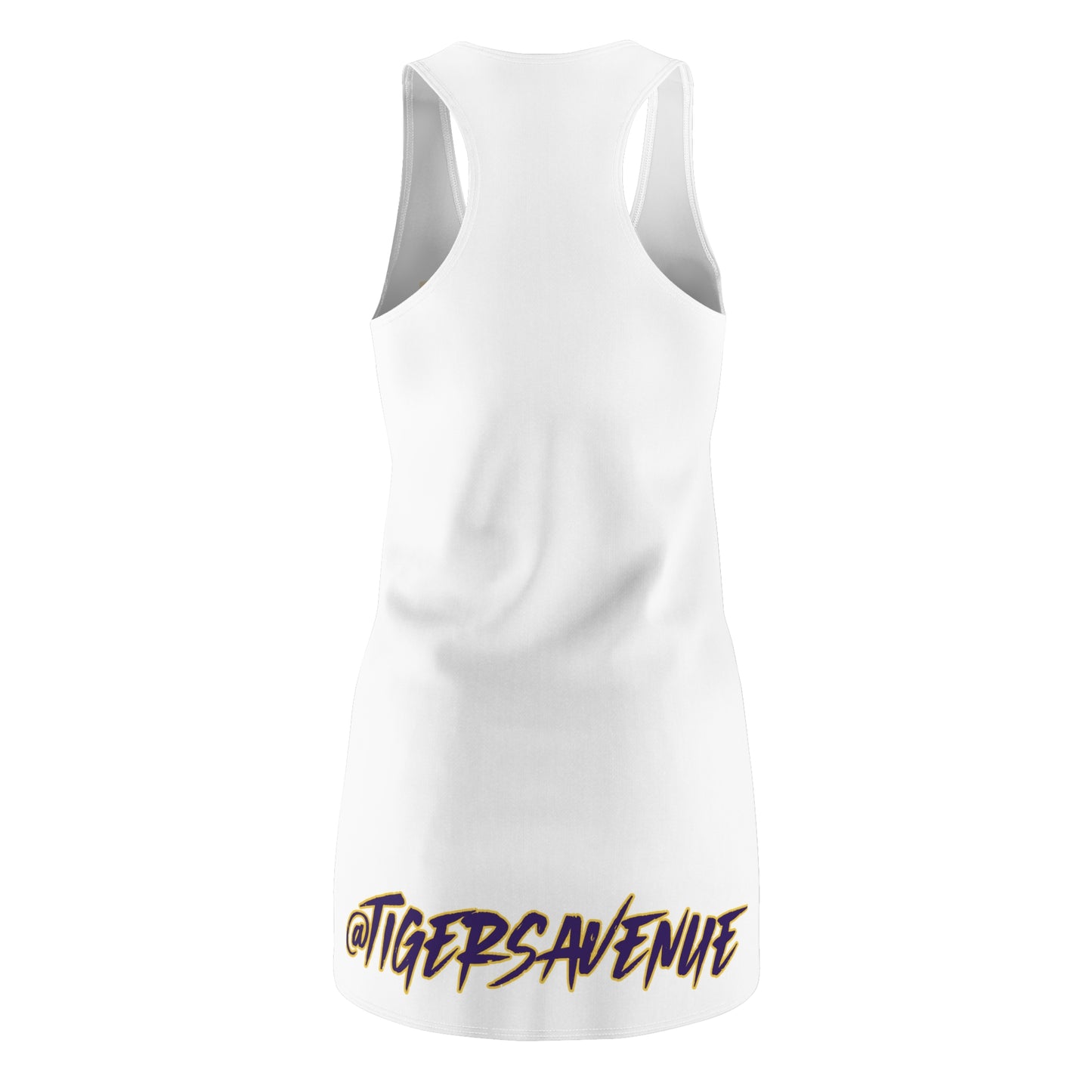 Statelines White  Women's Racerback Dress