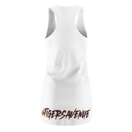 Statelines White  Women's Racerback Dress