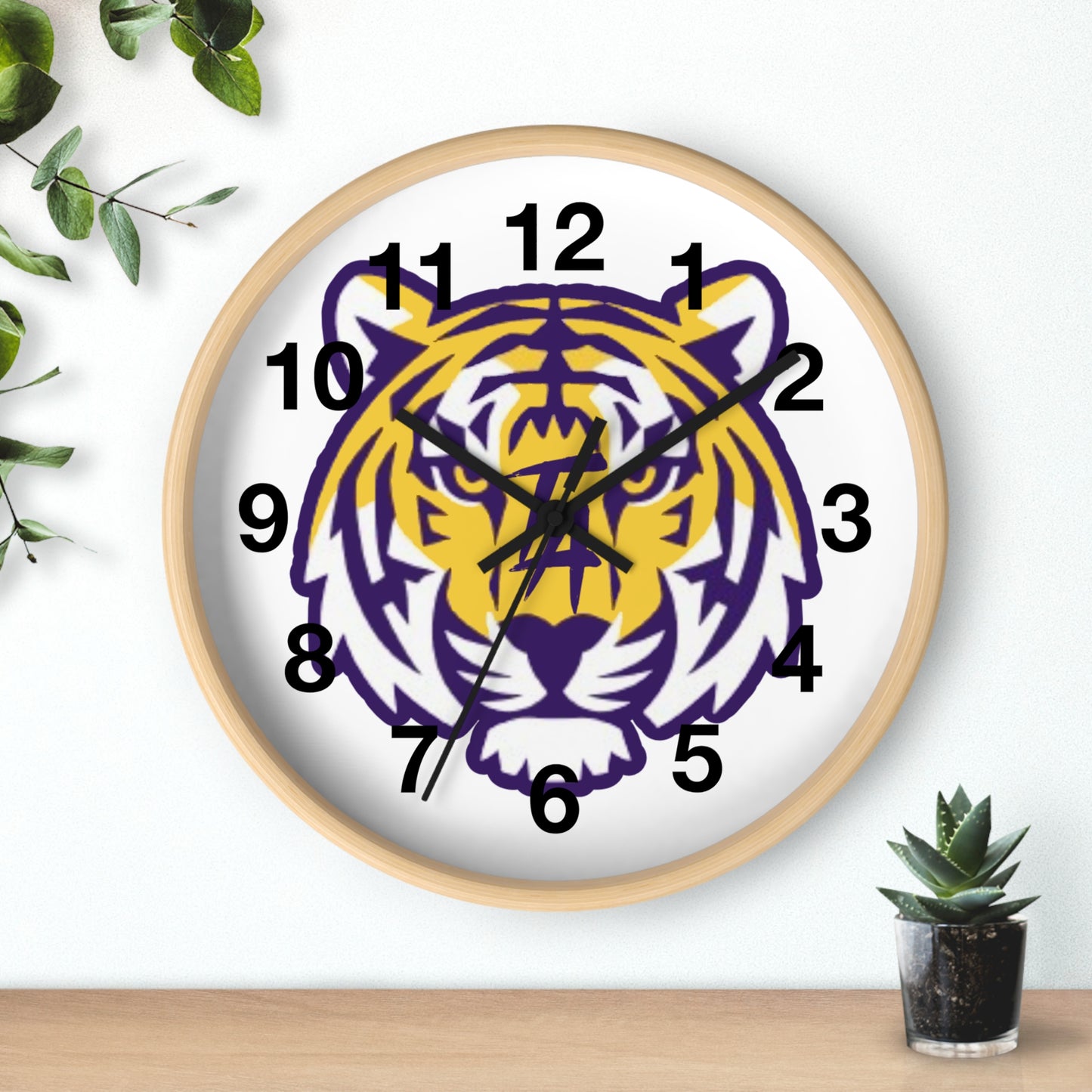 Tiger Head Wall Clocks