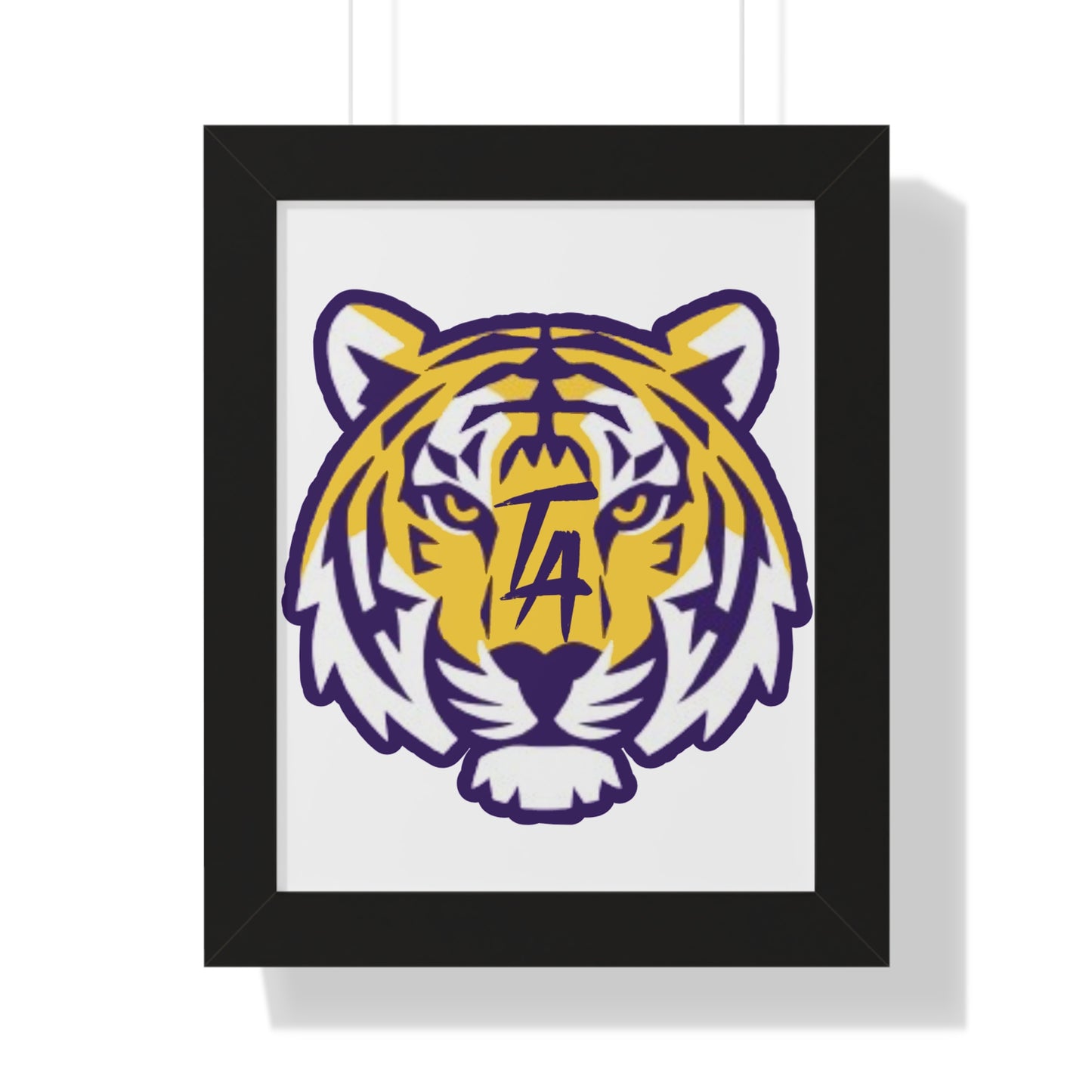 Tiger Head Framed Posters