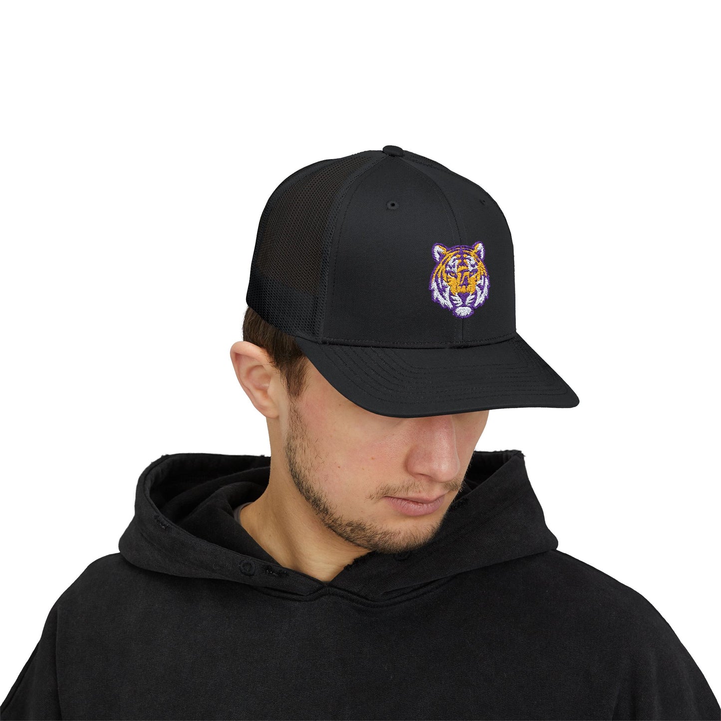 Tiger Head Trucker Snapbacks