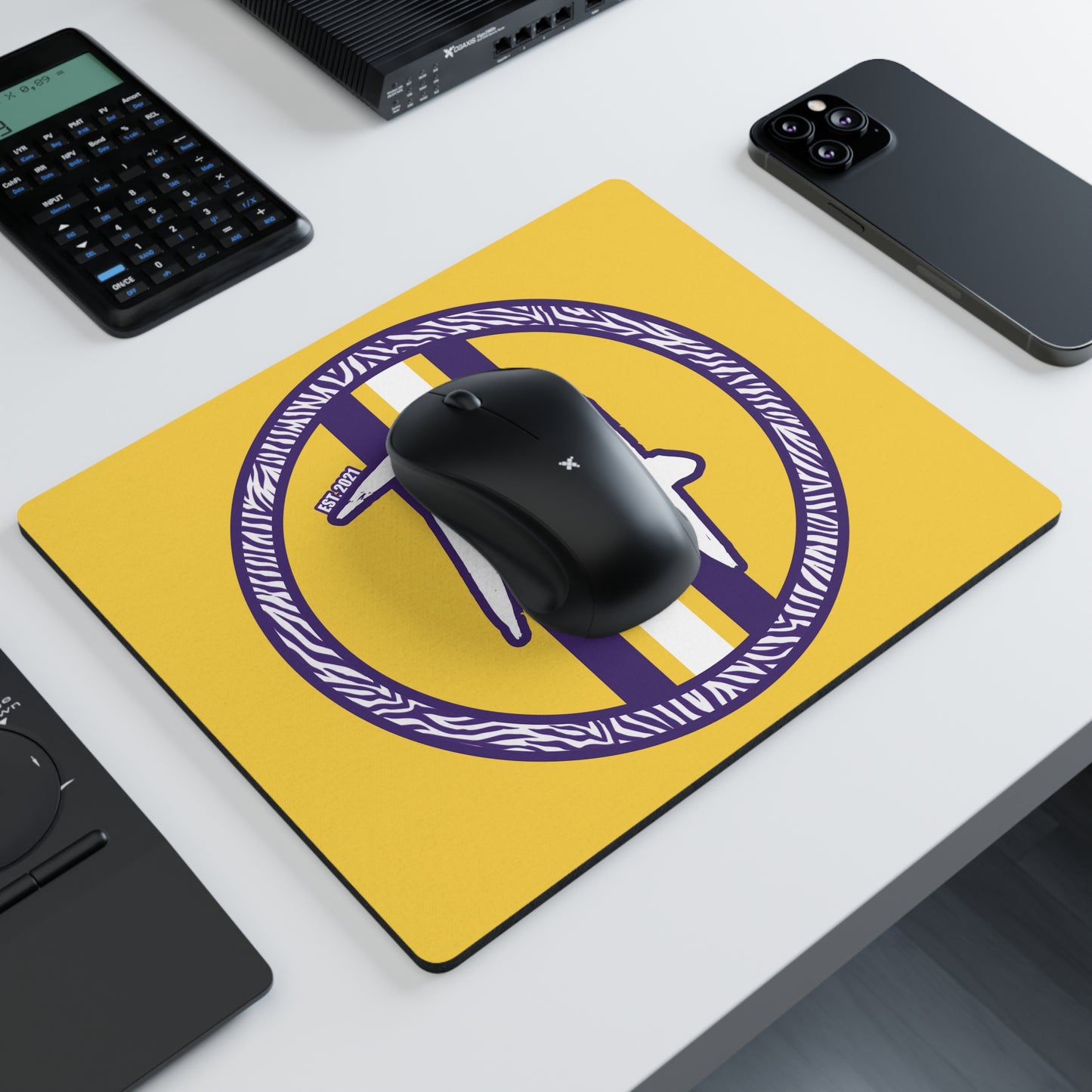 Yellow Mouse Pad