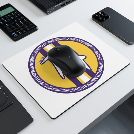 White Rectangular Mouse Pad