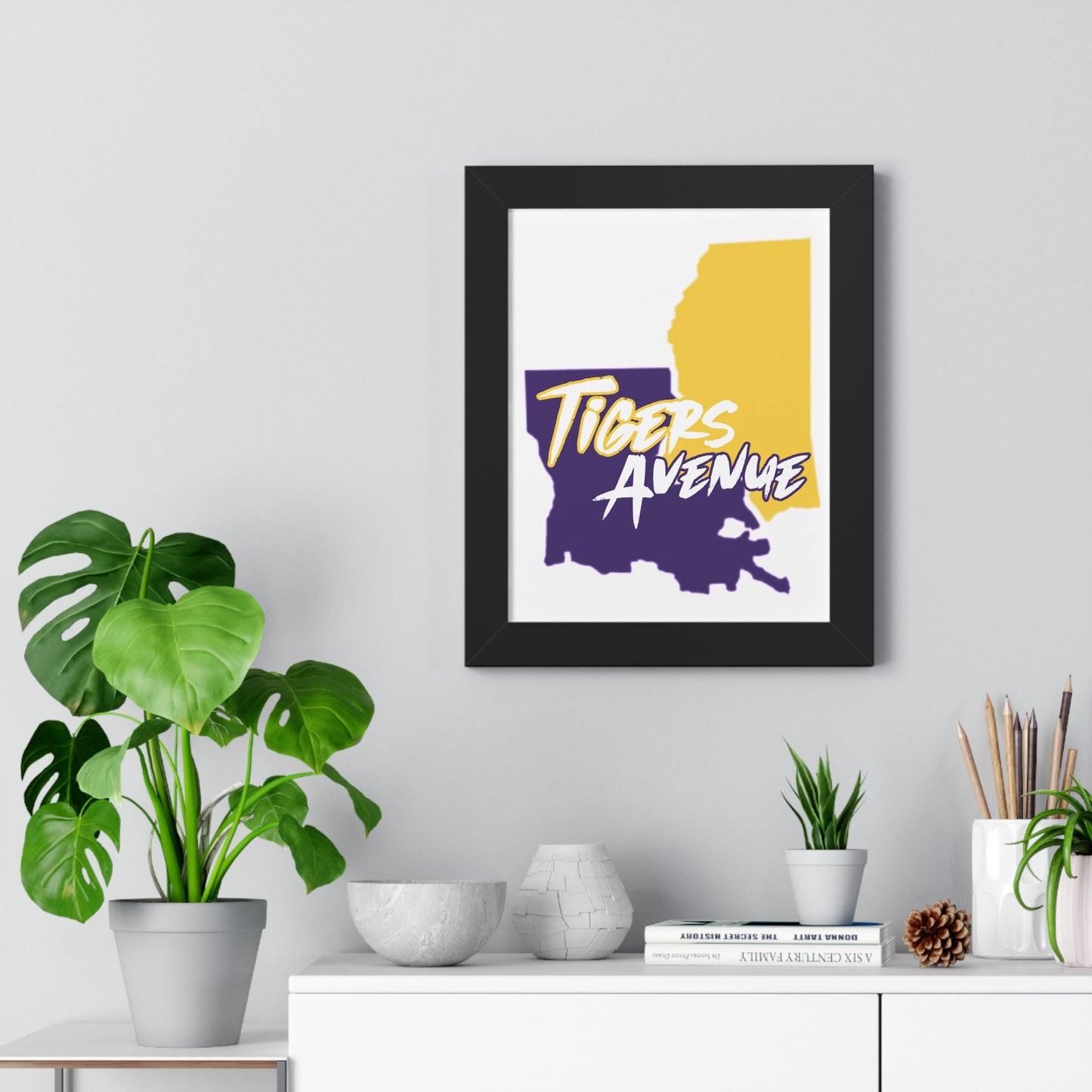 Statelines Framed Posters