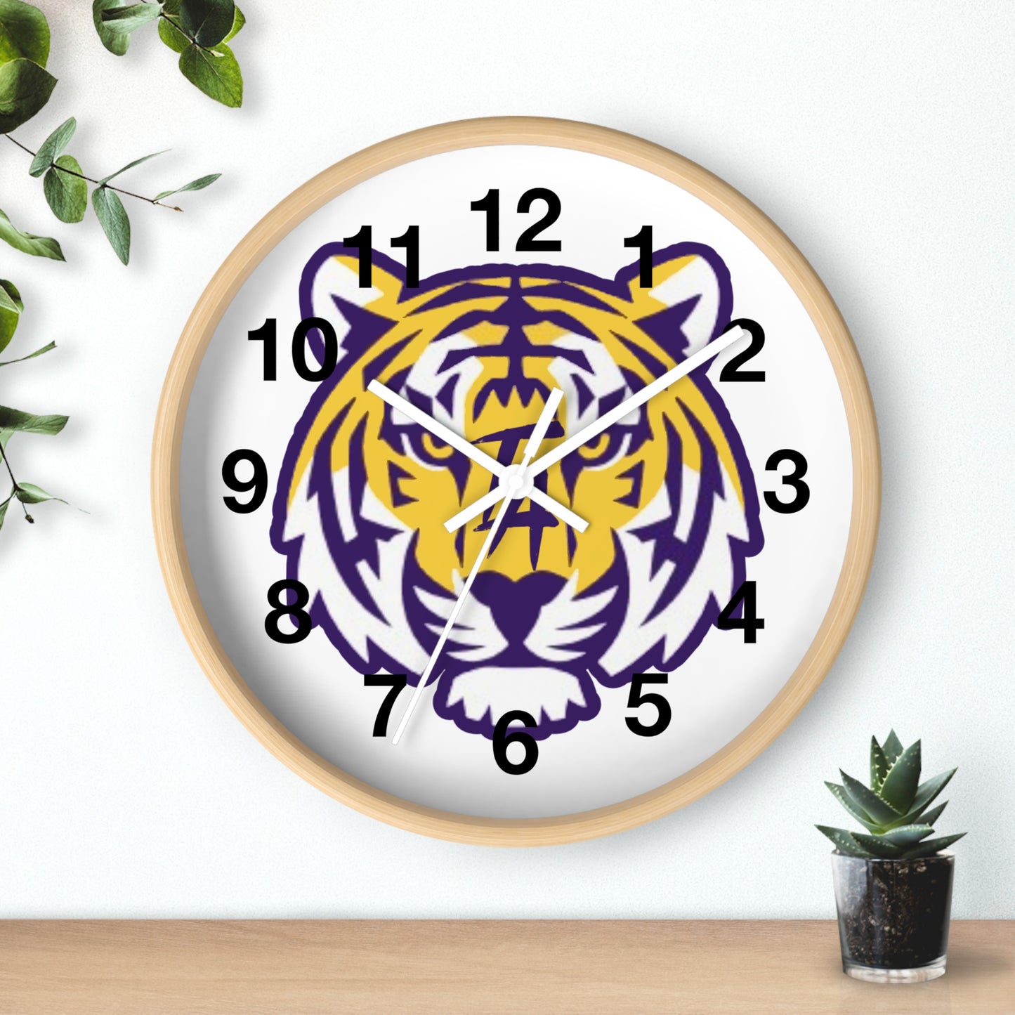 Tiger Head Wall Clocks