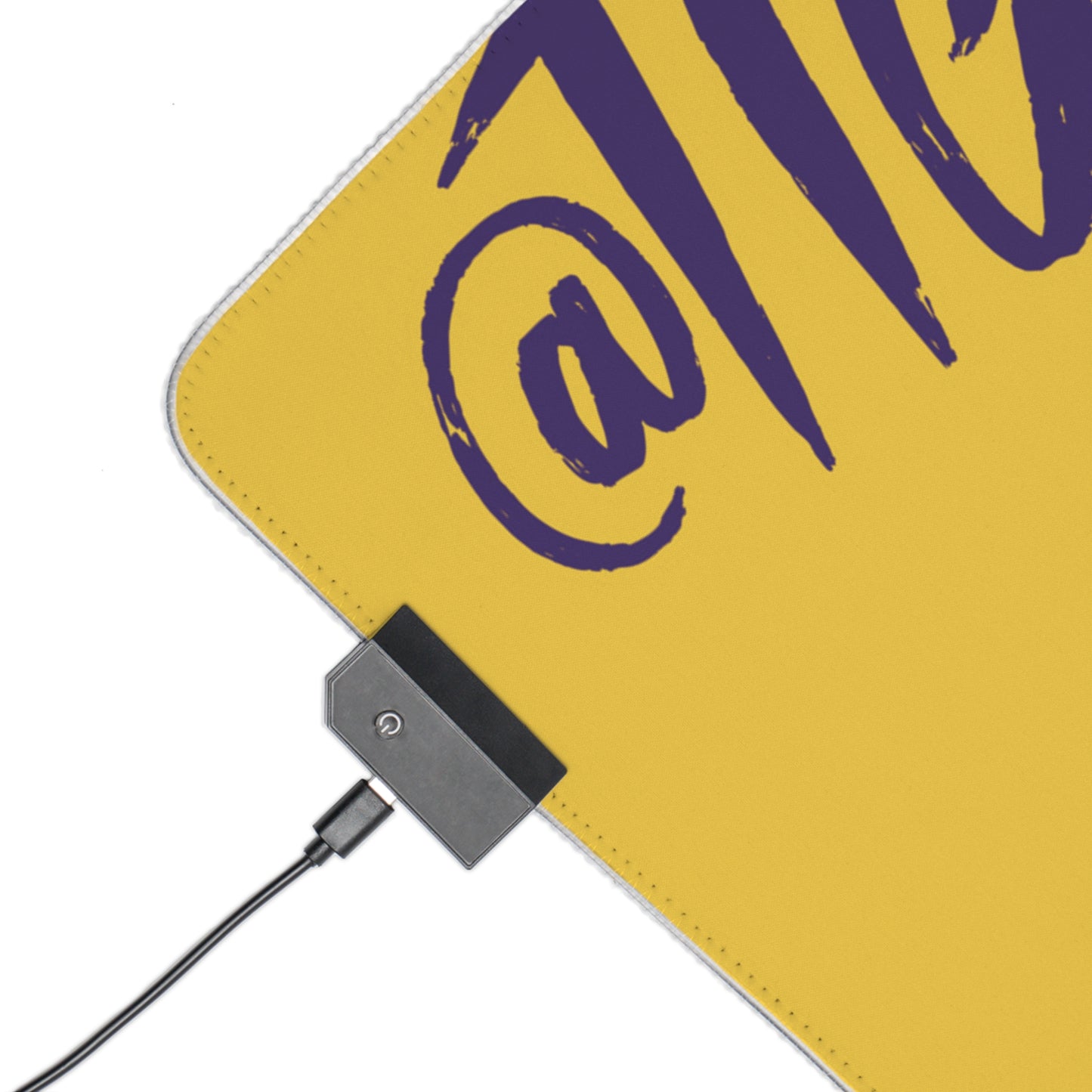 Yellow Gaming Mouse Pad