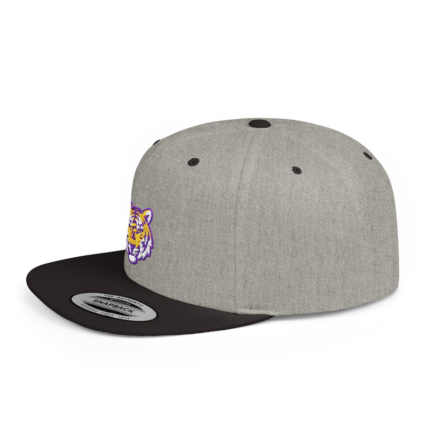 Tiger Head Flatbill Snapbacks
