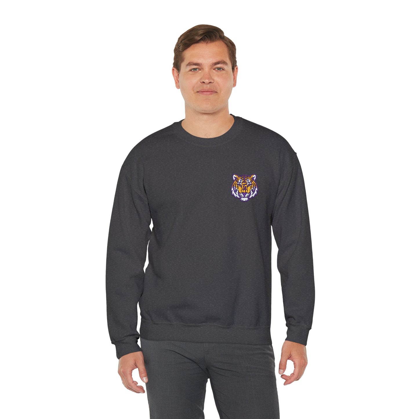 Tiger Head Crewneck Sweatshirts