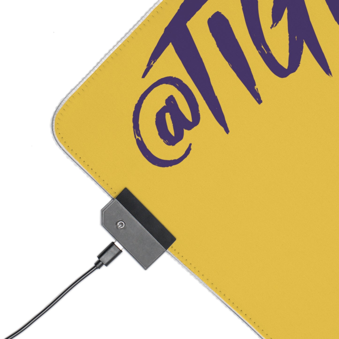 Yellow Gaming Mouse Pad