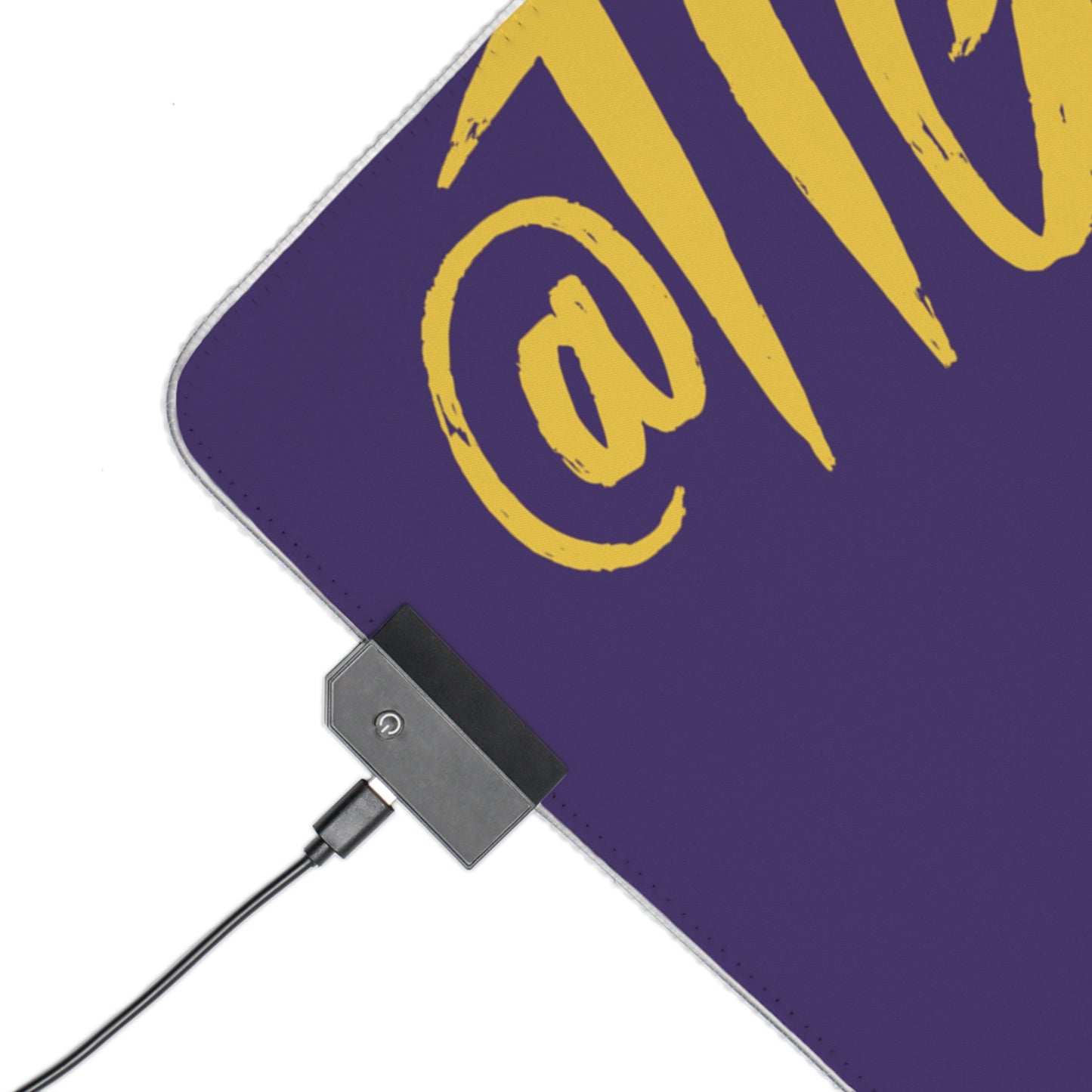 Purple LED Gaming Mouse Pad