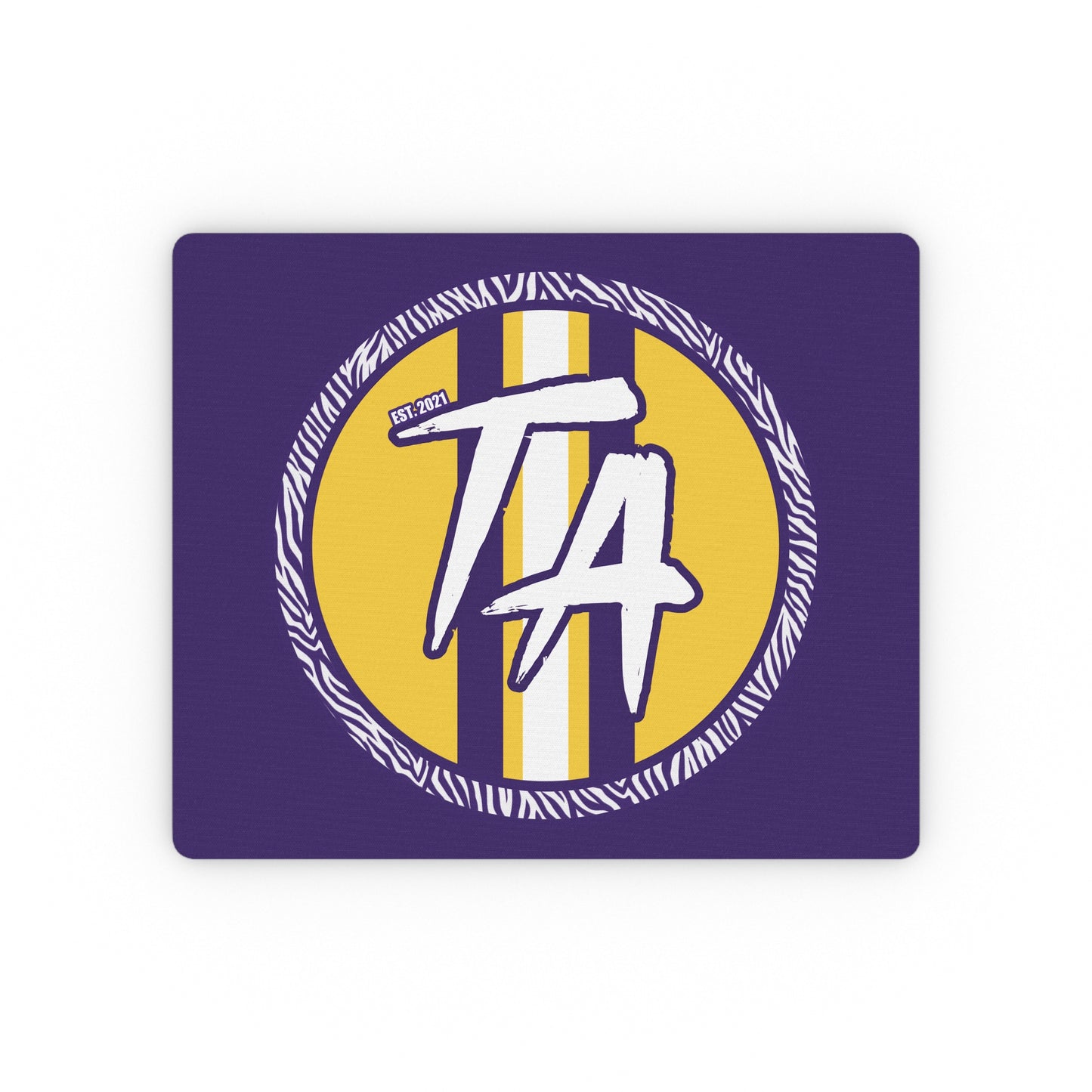 Purple Rectangular Mouse Pad