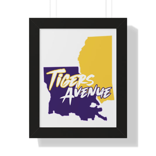 Statelines Framed Posters