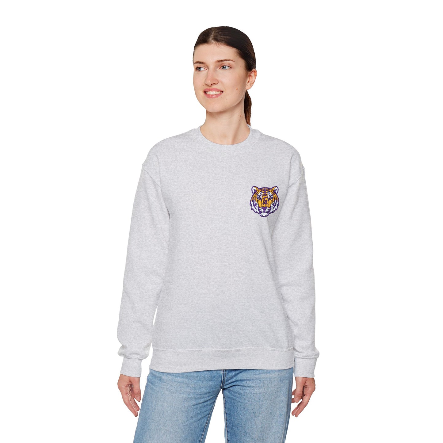 Tiger Head Crewneck Sweatshirts