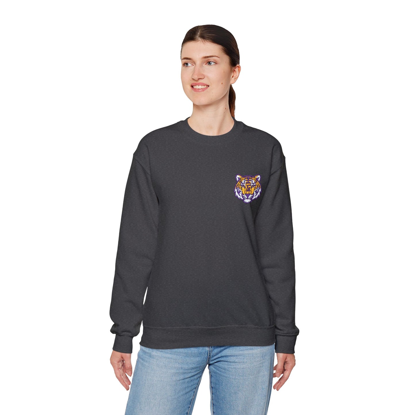 Tiger Head Crewneck Sweatshirts