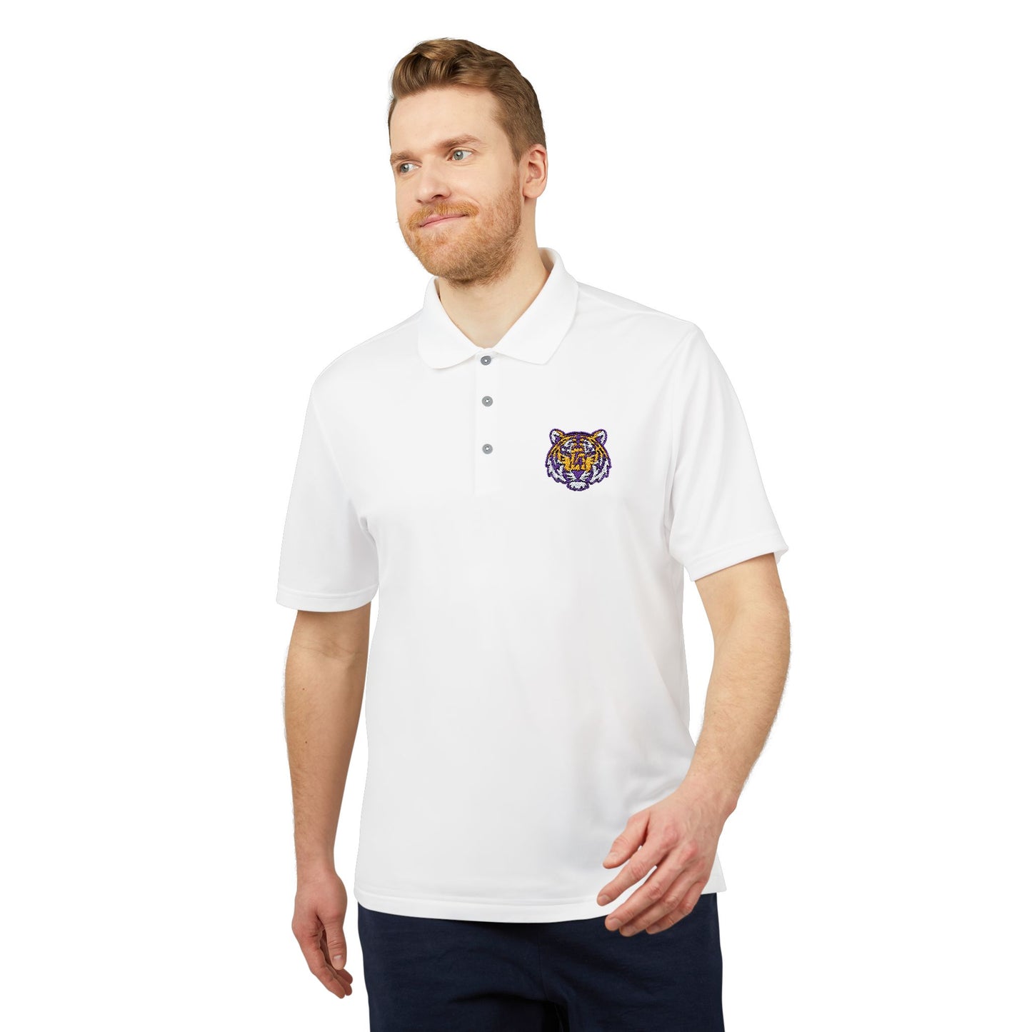 Adidas Tiger Head Performance Polos