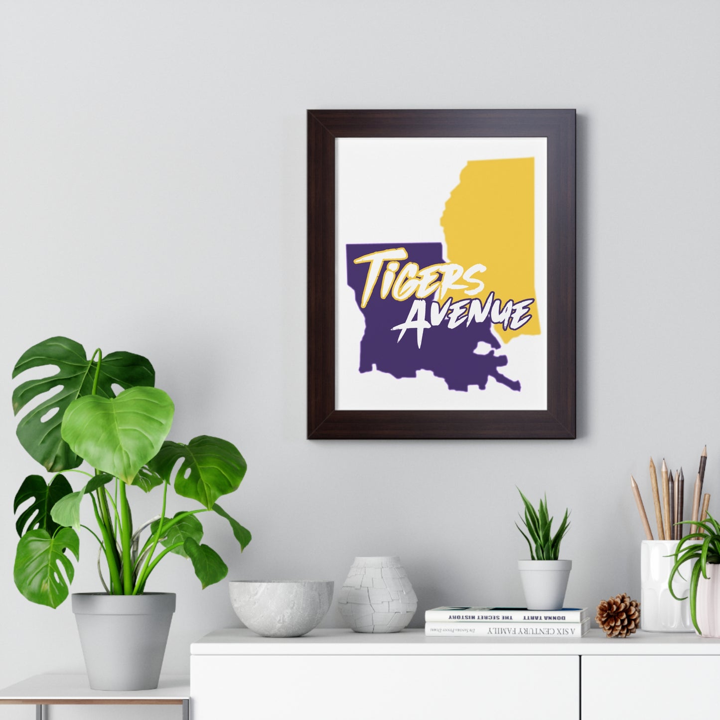 Statelines Framed Posters