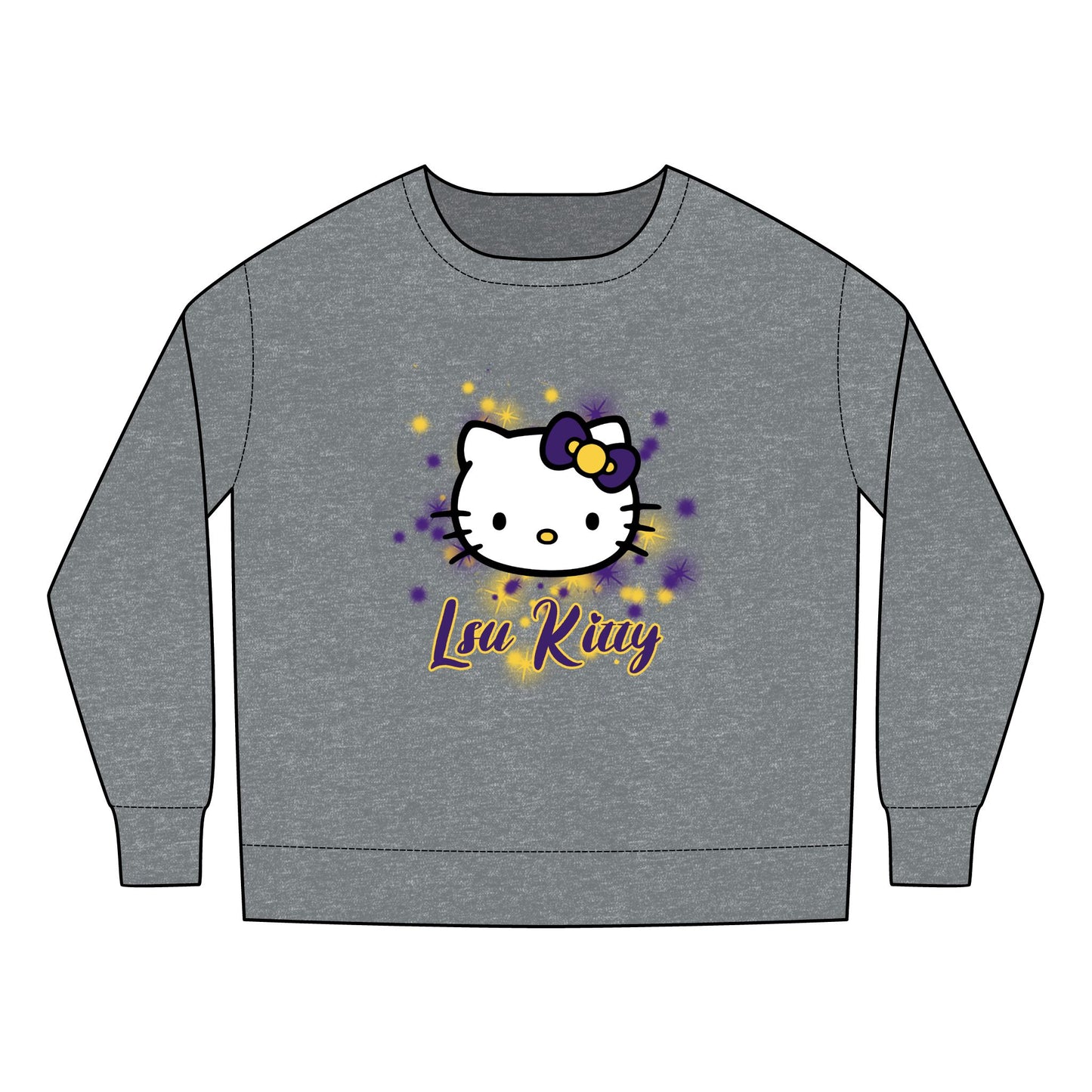 LSU Kitty Toddler Sweatshirts