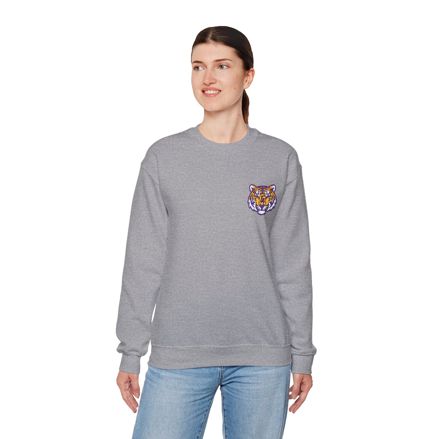 Tiger Head Crewneck Sweatshirts