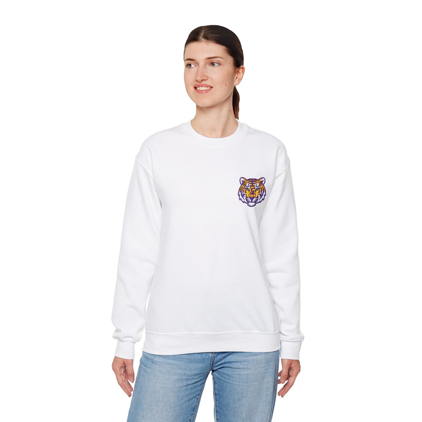 Tiger Head Crewneck Sweatshirts