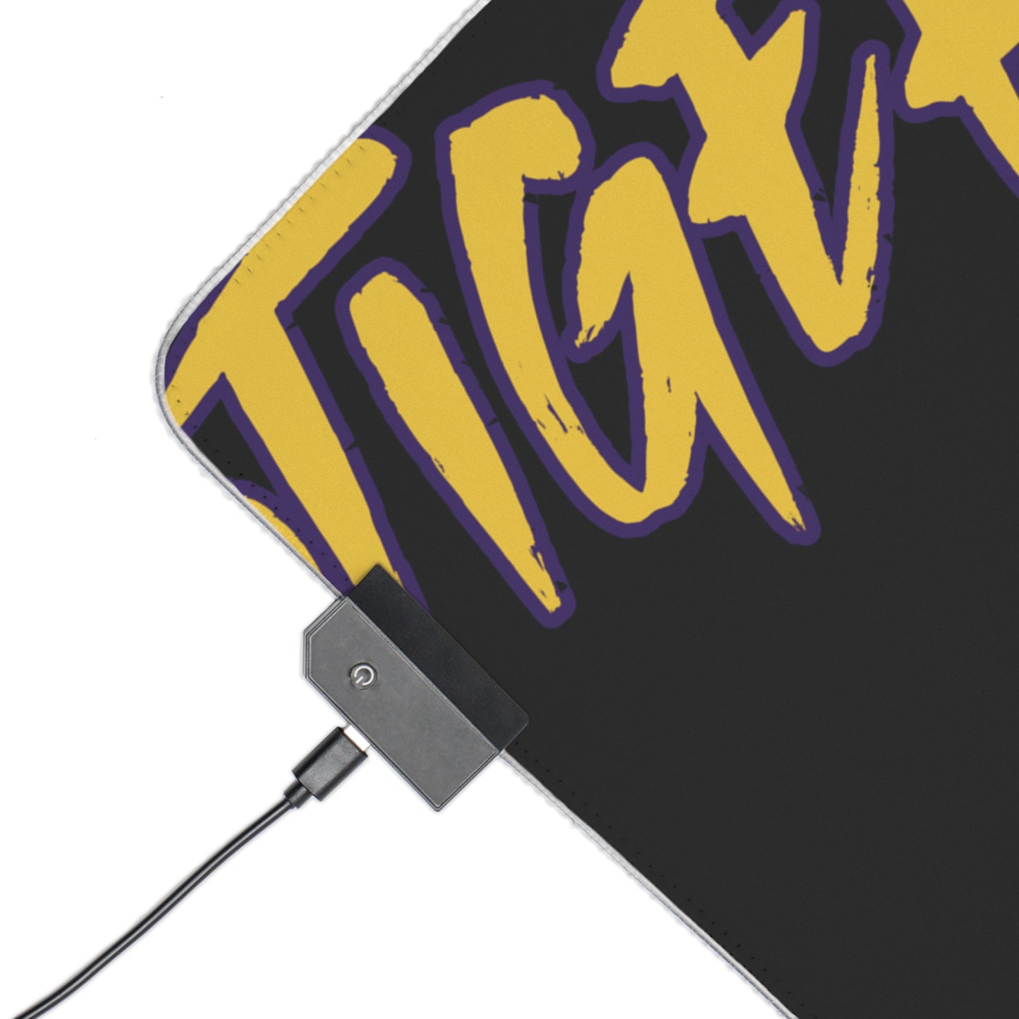 Black LED Gaming Mouse Pad