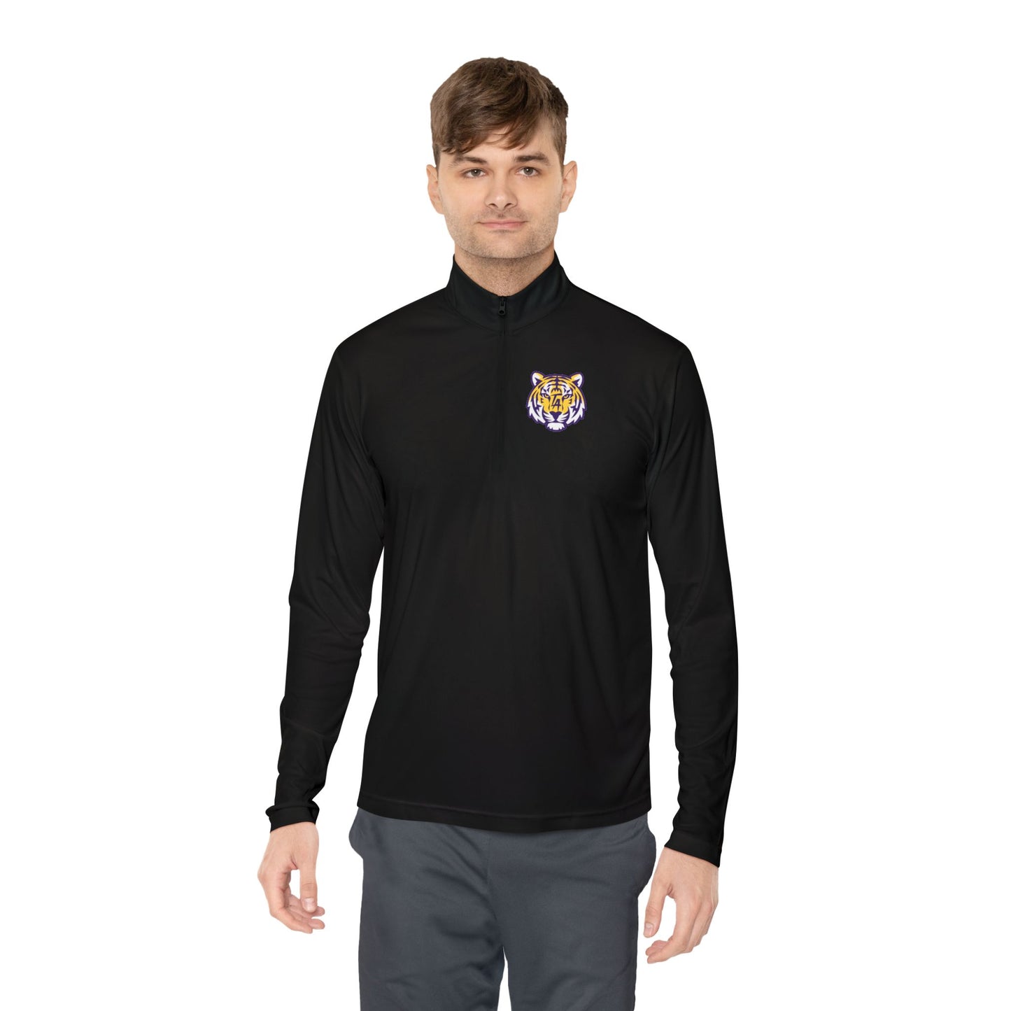 Tiger Head Quarter-Zip Pullovers