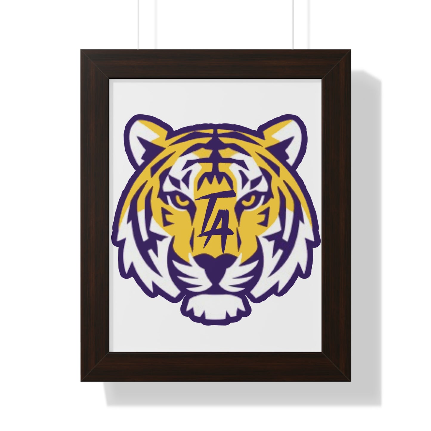 Tiger Head Framed Posters