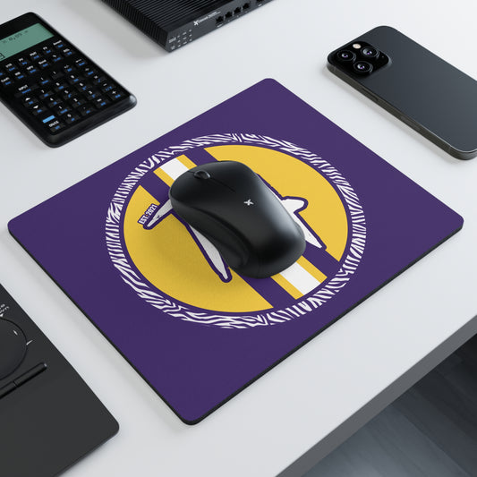 Purple Rectangular Mouse Pad
