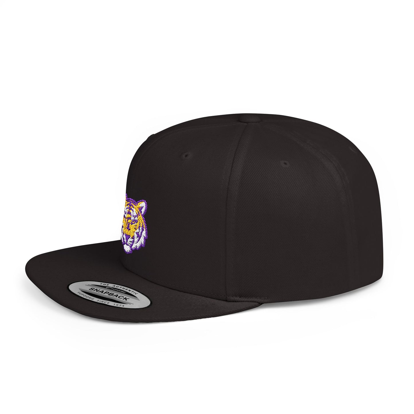Tiger Head Flatbill Snapbacks