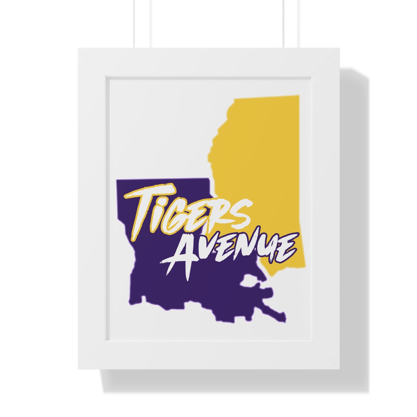 Statelines Framed Posters