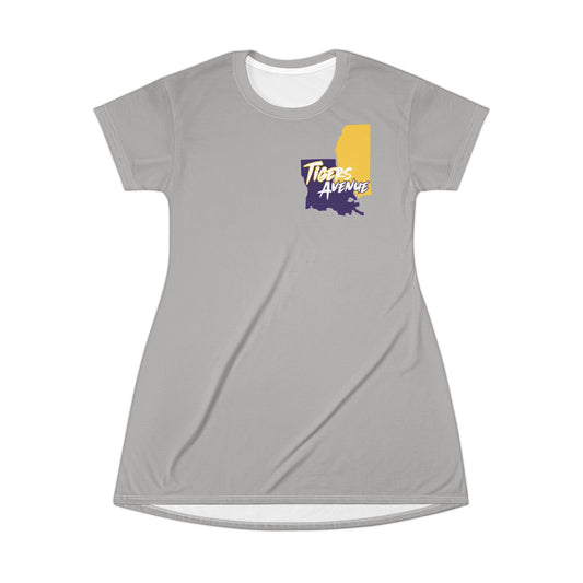 Statelines Grey T-Shirt Dress