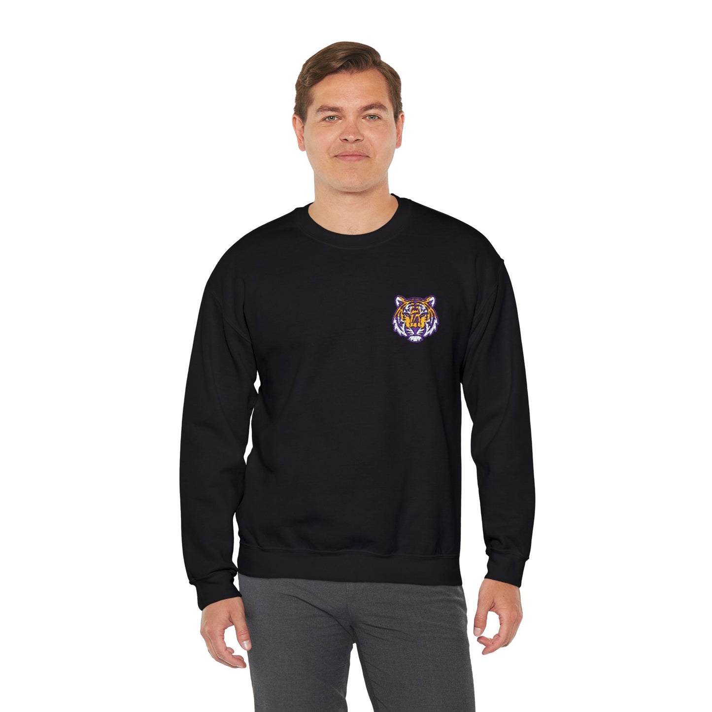Tiger Head Crewneck Sweatshirts