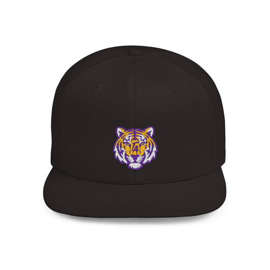 Tiger Head Flatbill Snapbacks