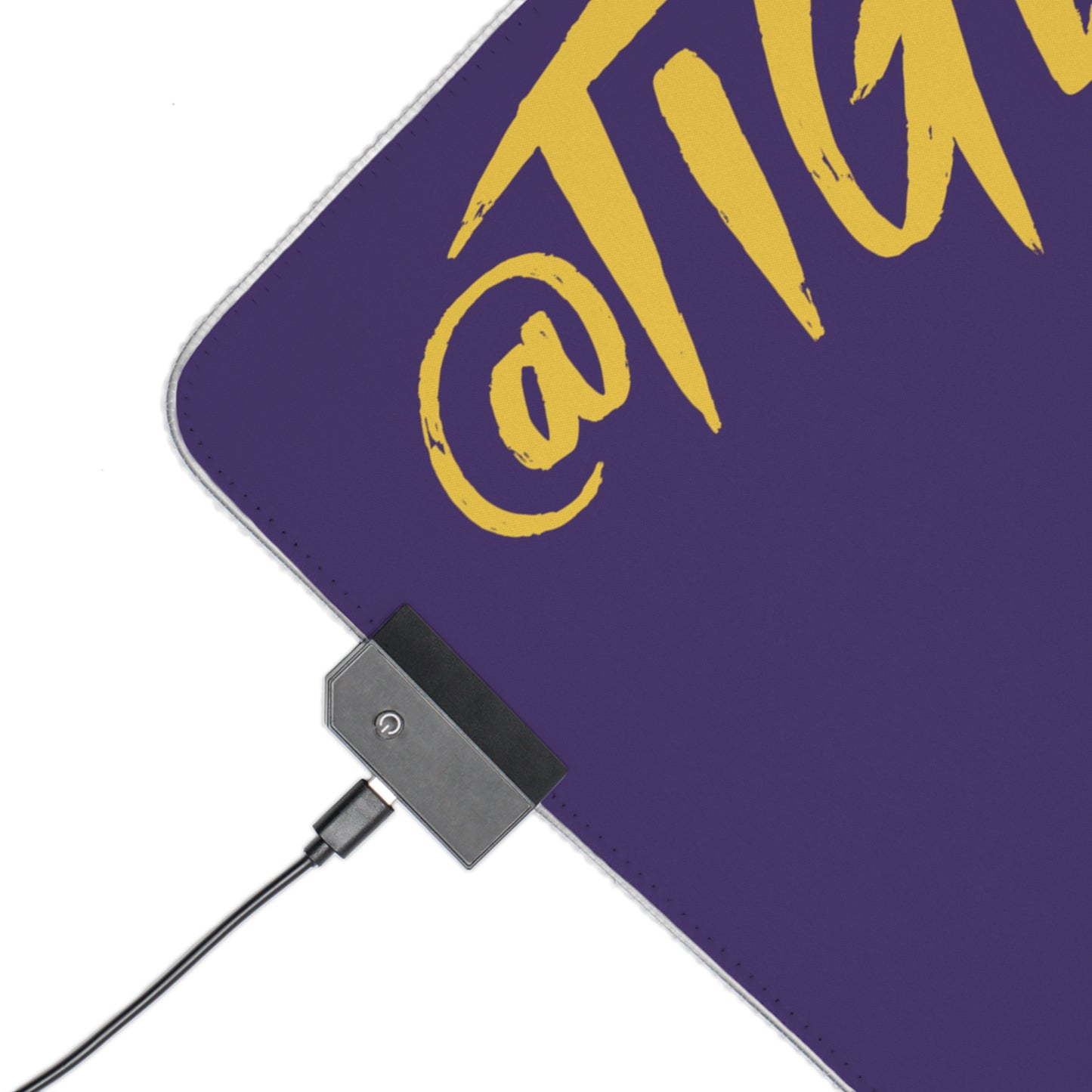 Purple LED Gaming Mouse Pad