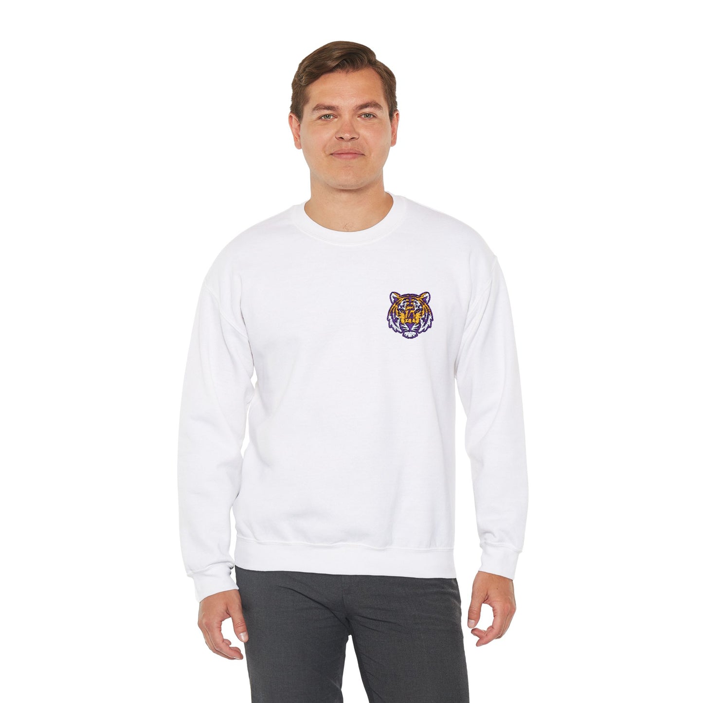 Tiger Head Crewneck Sweatshirts