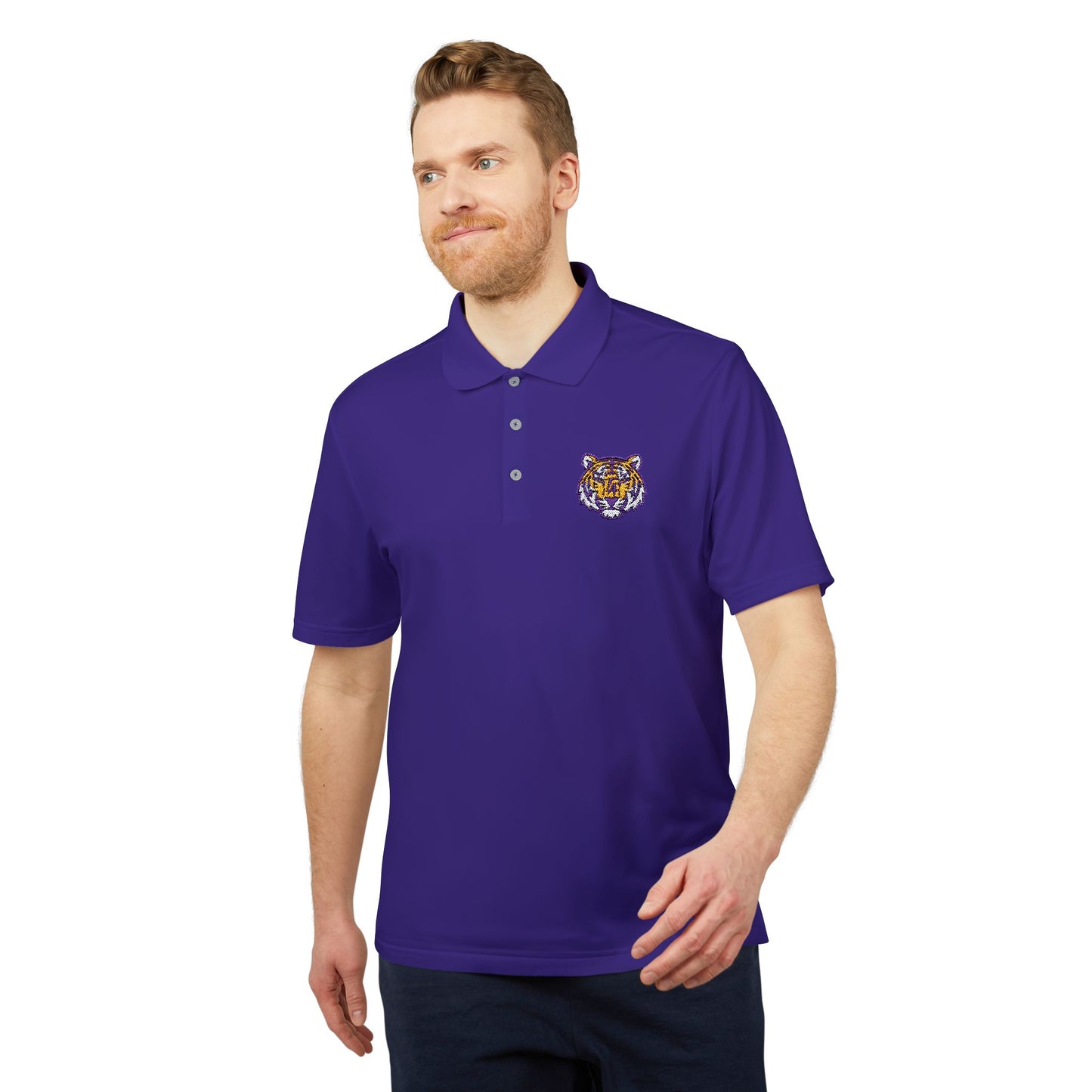 Adidas Tiger Head Performance Polos