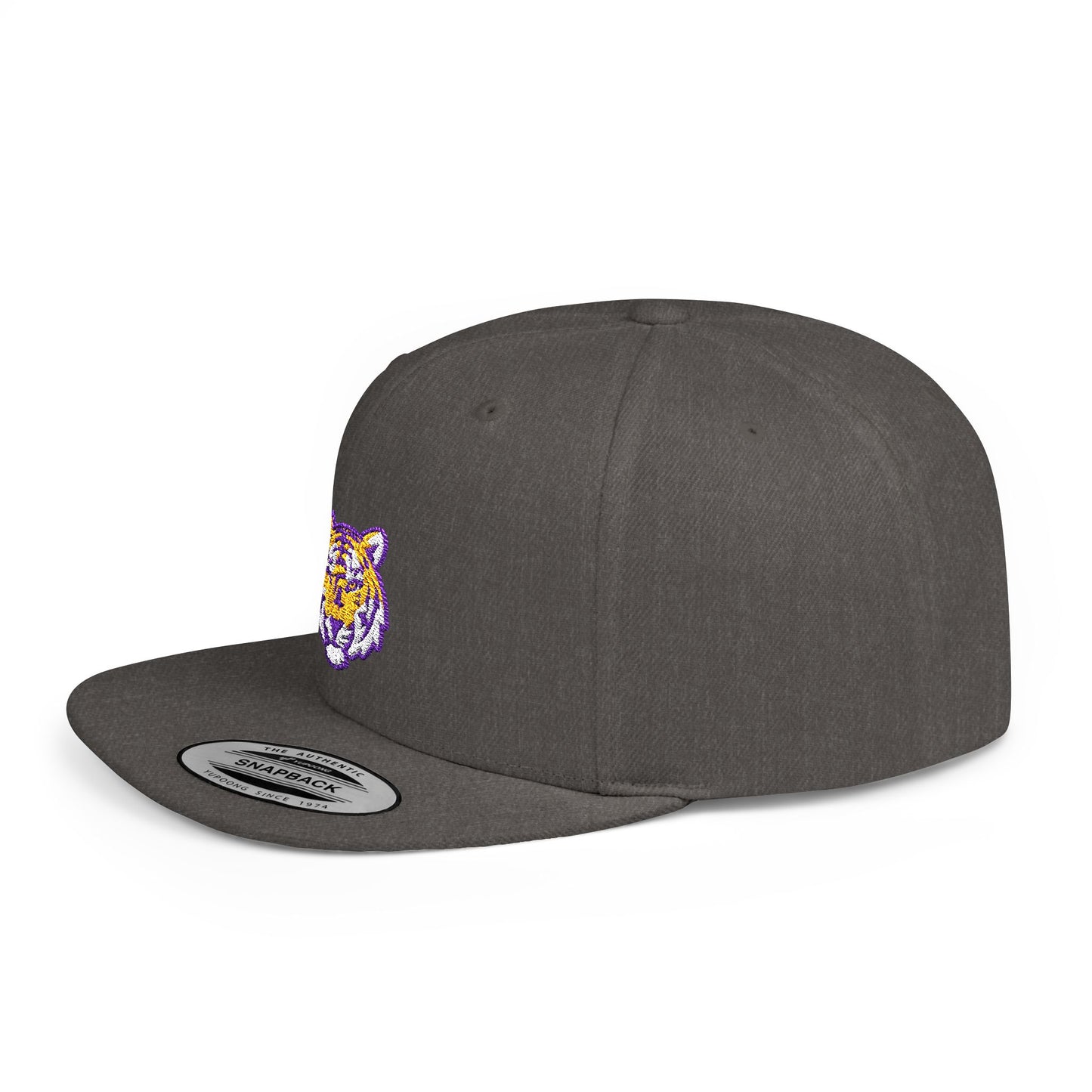 Tiger Head Flatbill Snapbacks